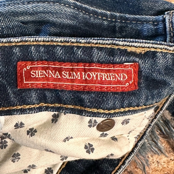 NWT Lucky Brand Sienna Slim Boyfriend Raw Hem Tag Size 10/30 Measures 34/26 - Picture 5 of 16